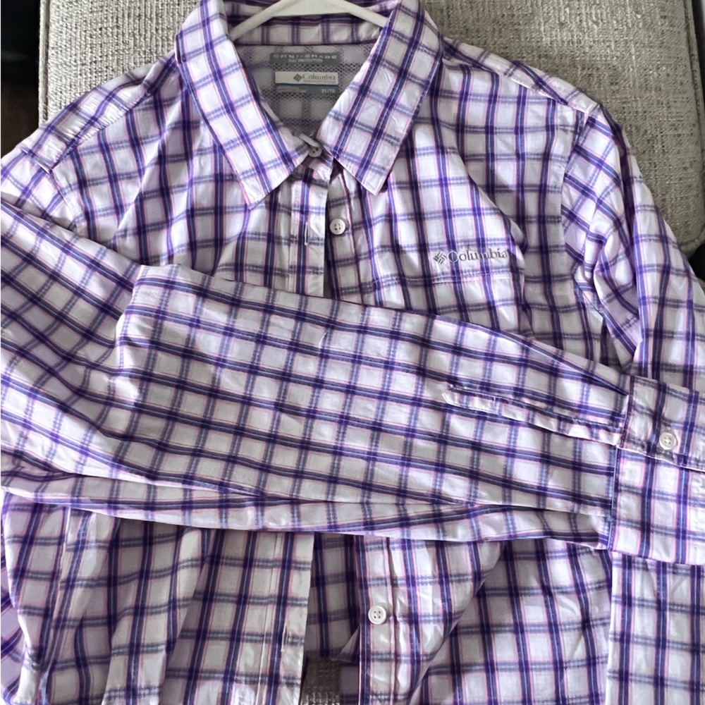 Columbia Omni-shade button down shirt